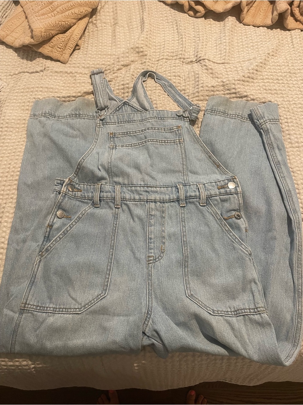 Universal Thread Light Blue Denim Overalls